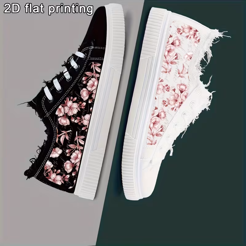 Same Style Black And White Canvas Shoes thumbnail 2