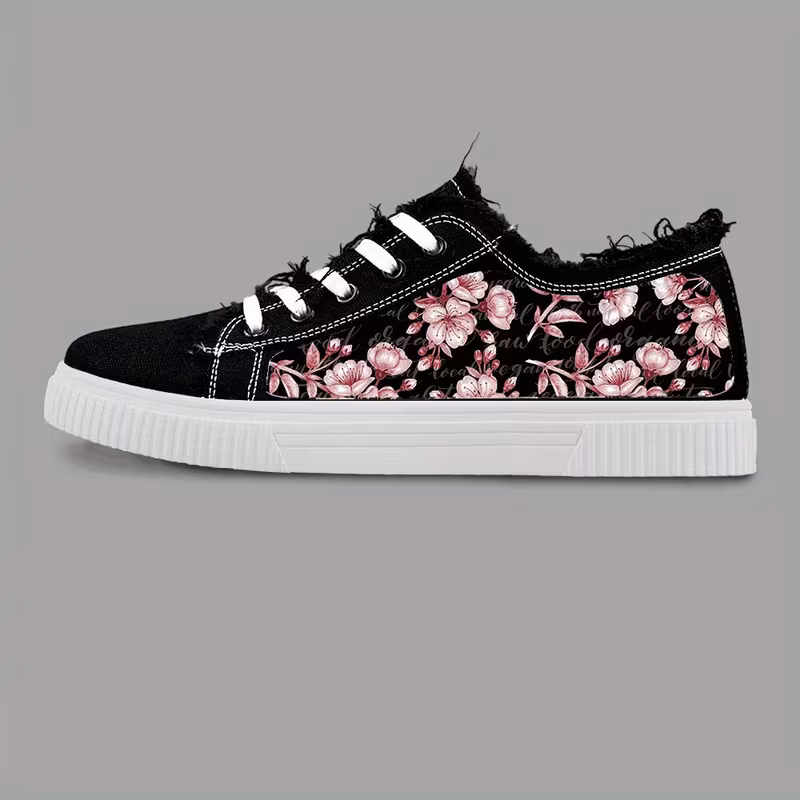Same Style Black And White Canvas Shoes thumbnail 3