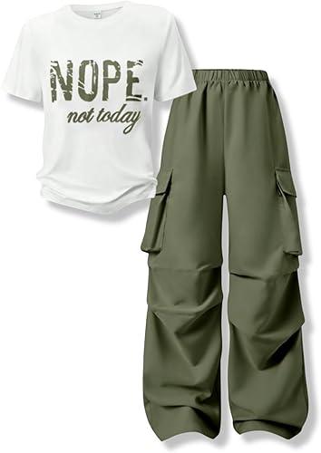 Girls Clothes Little Girl Outfits Letter Print thumbnail 4