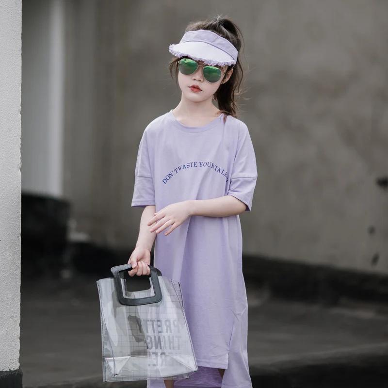 Letter Print T-shirt Dress
