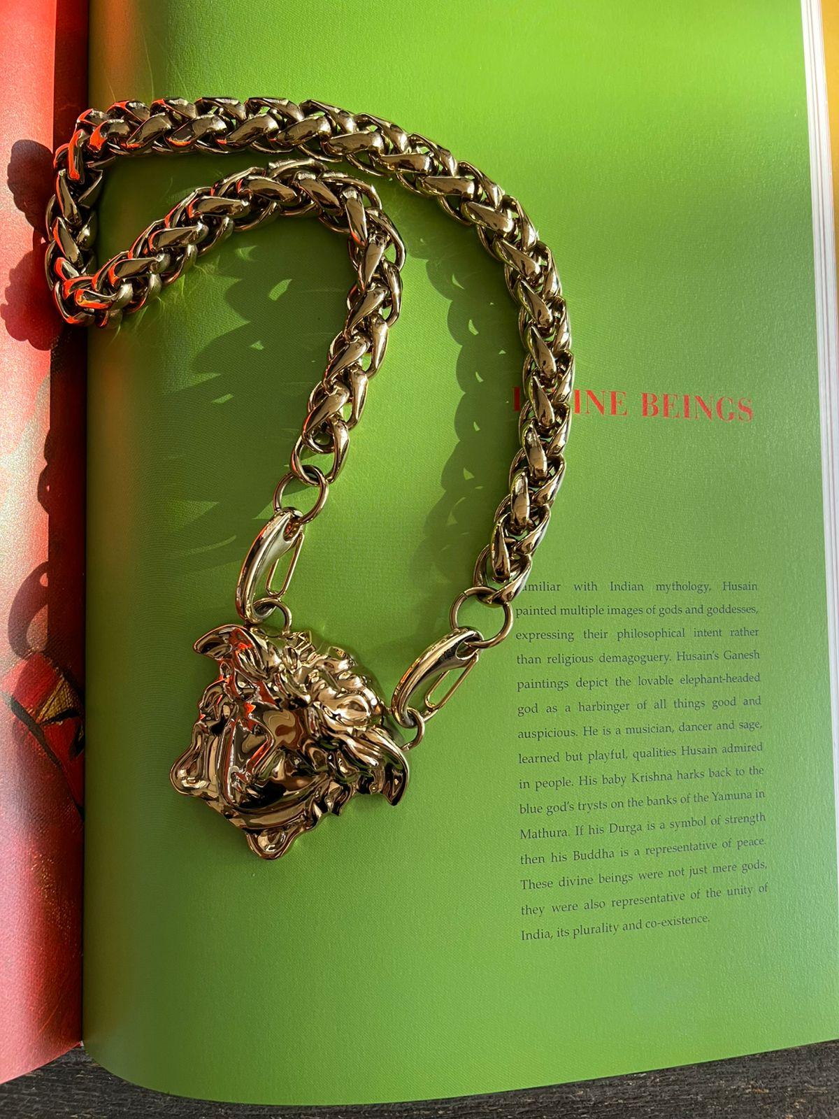 Versace Medusa Head Necklace thumbnail 3