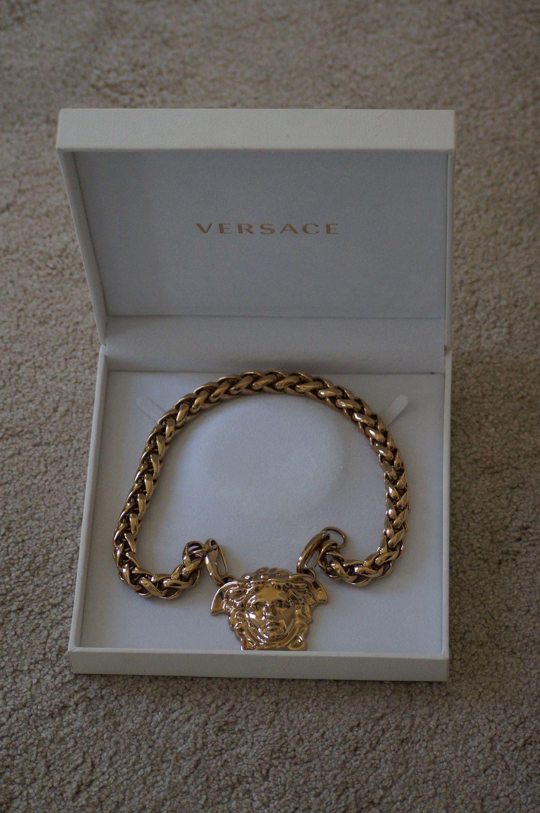 Versace Medusa Head Necklace thumbnail 4