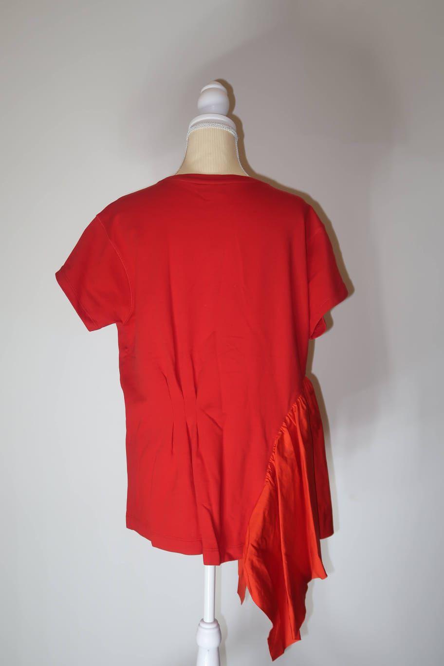 Dries Van Noten Asymmetrical Pleated Tee thumbnail 3