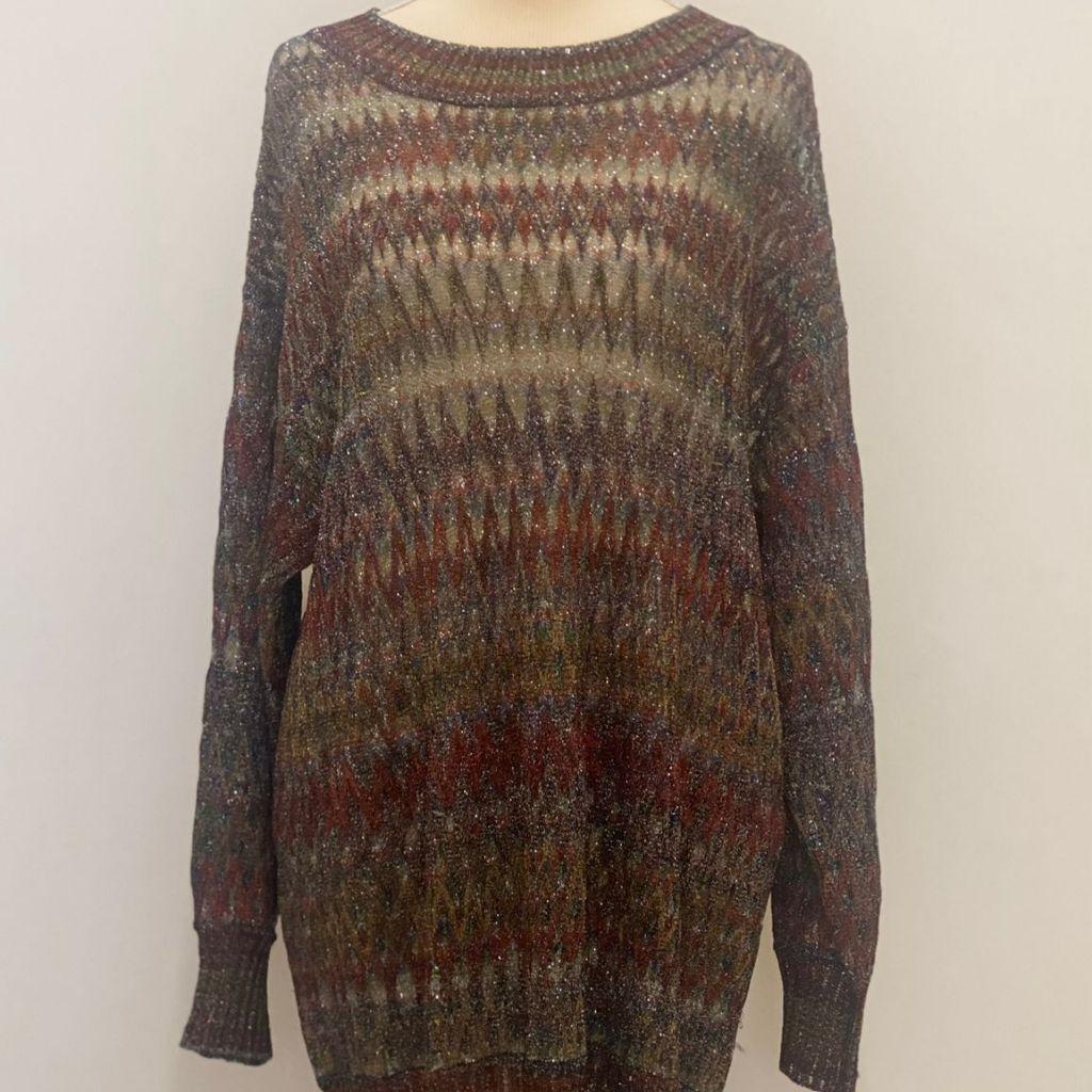 Missoni knitted patterned sweater