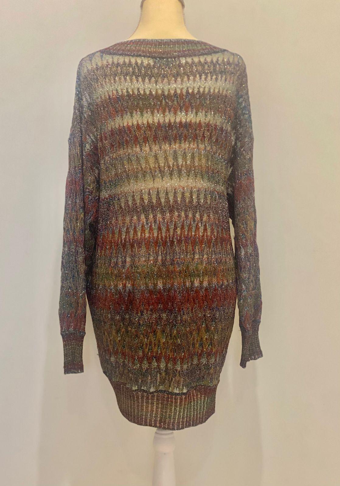 Missoni knitted patterned sweater thumbnail 3