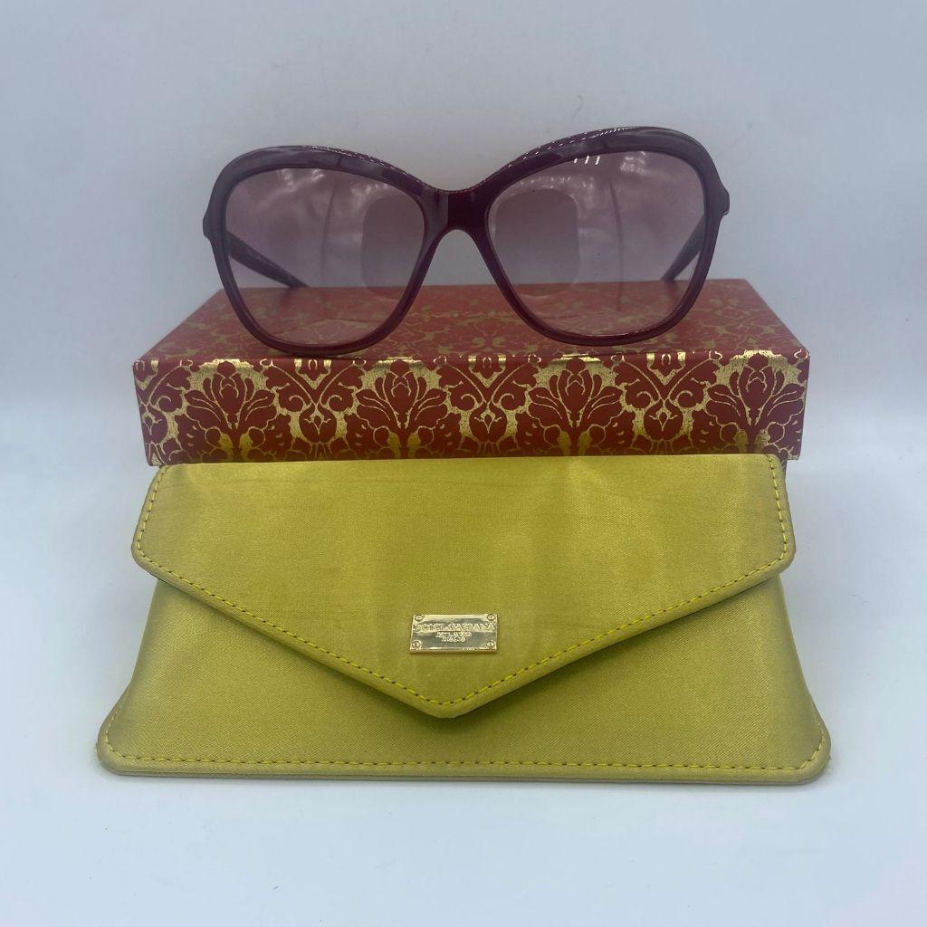 Dolce&Gabbana sunglasses with pouch and box