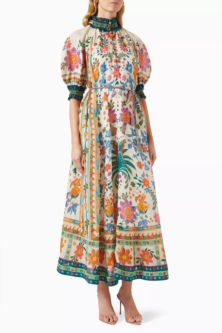 Zimmermann
Ginger Swing Maxi Dress with inner dress under it thumbnail 2