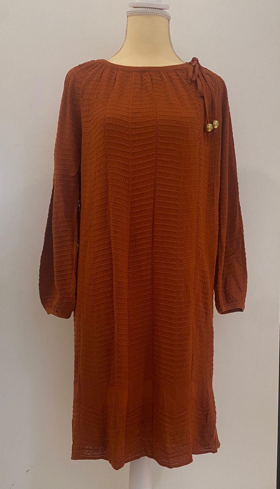 Missoni Orange Midi Dress thumbnail 2