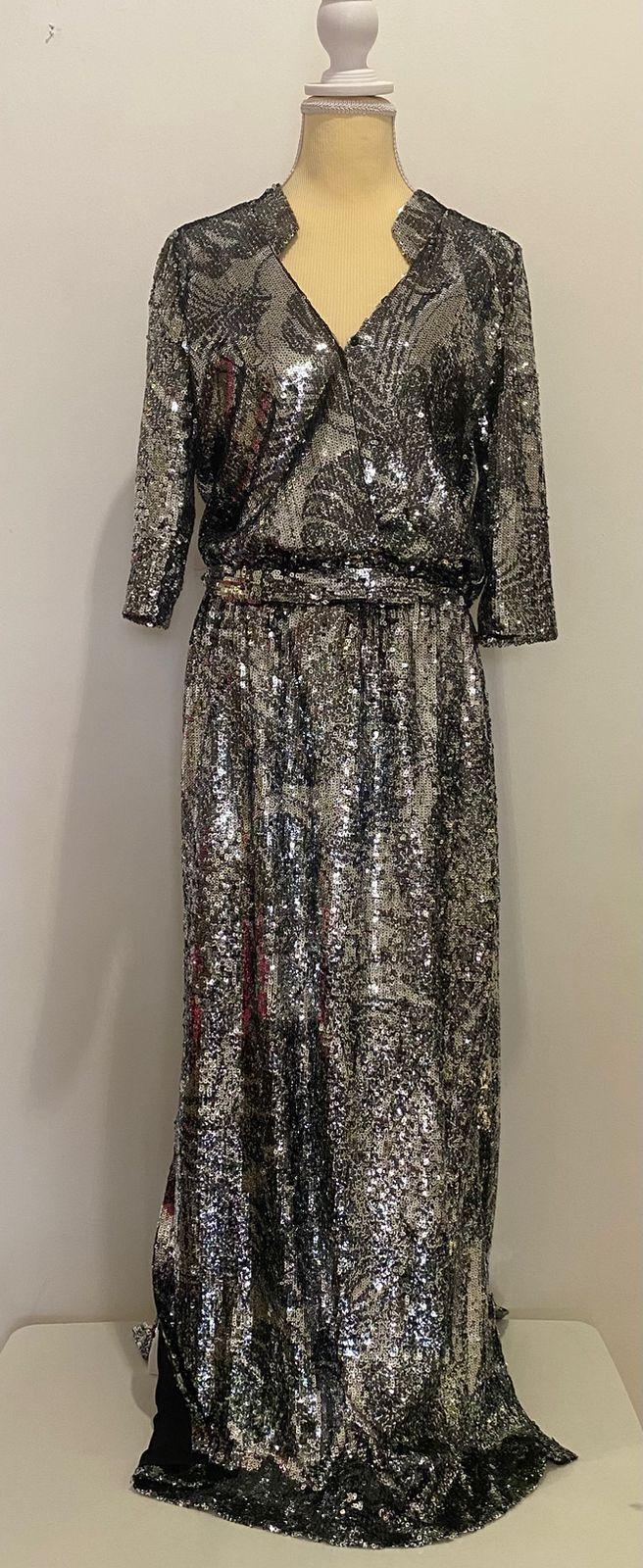 Ba&sh Jelina Sequin Robe Dress thumbnail 2