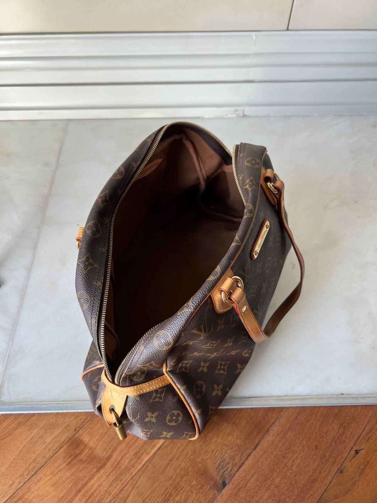 Louis Vuitton Monogram Canvas and Leather Montorgueil PM Bag thumbnail 3
