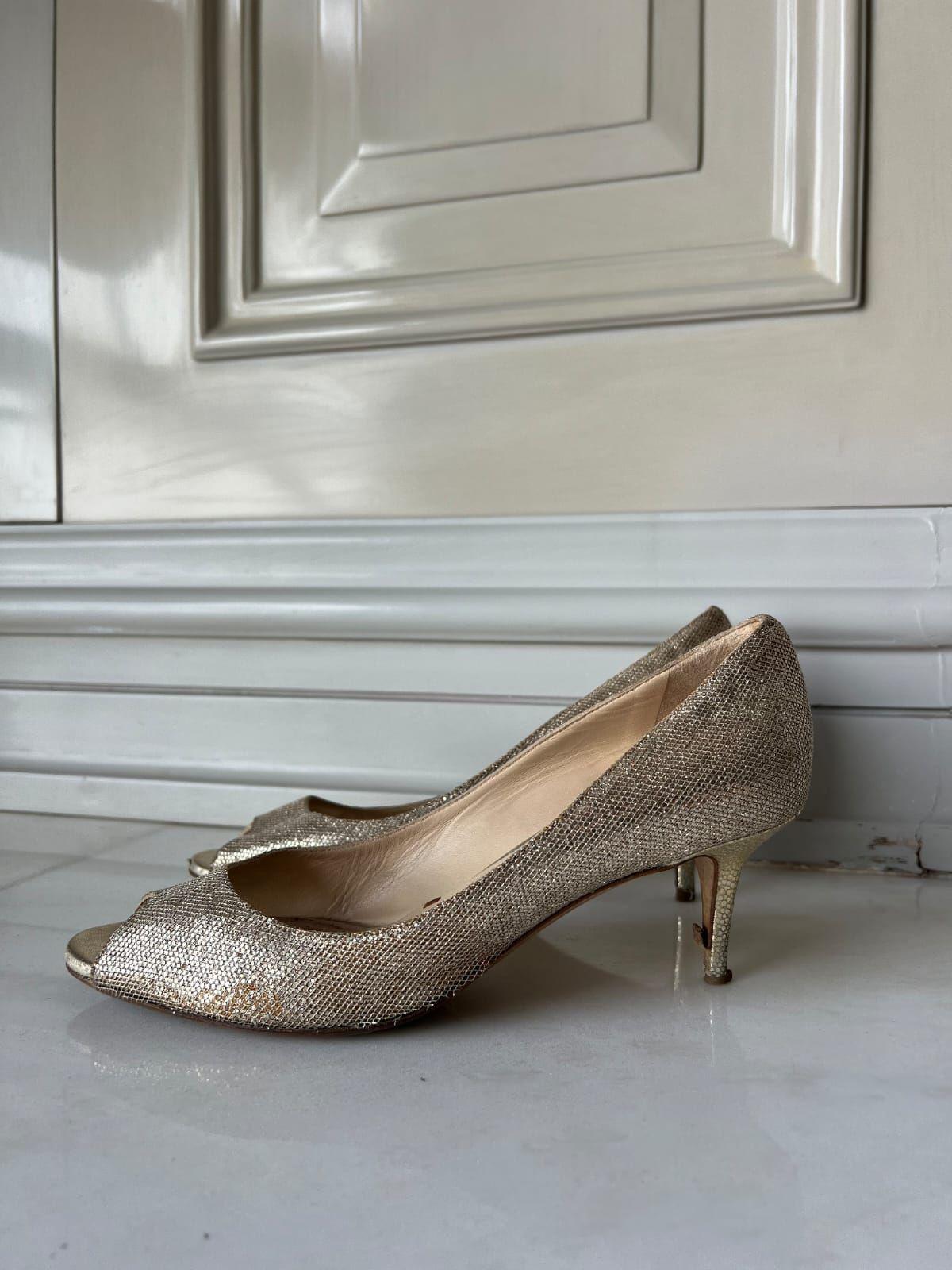 Jimmy Choo peep-toe kitten pumps thumbnail 2