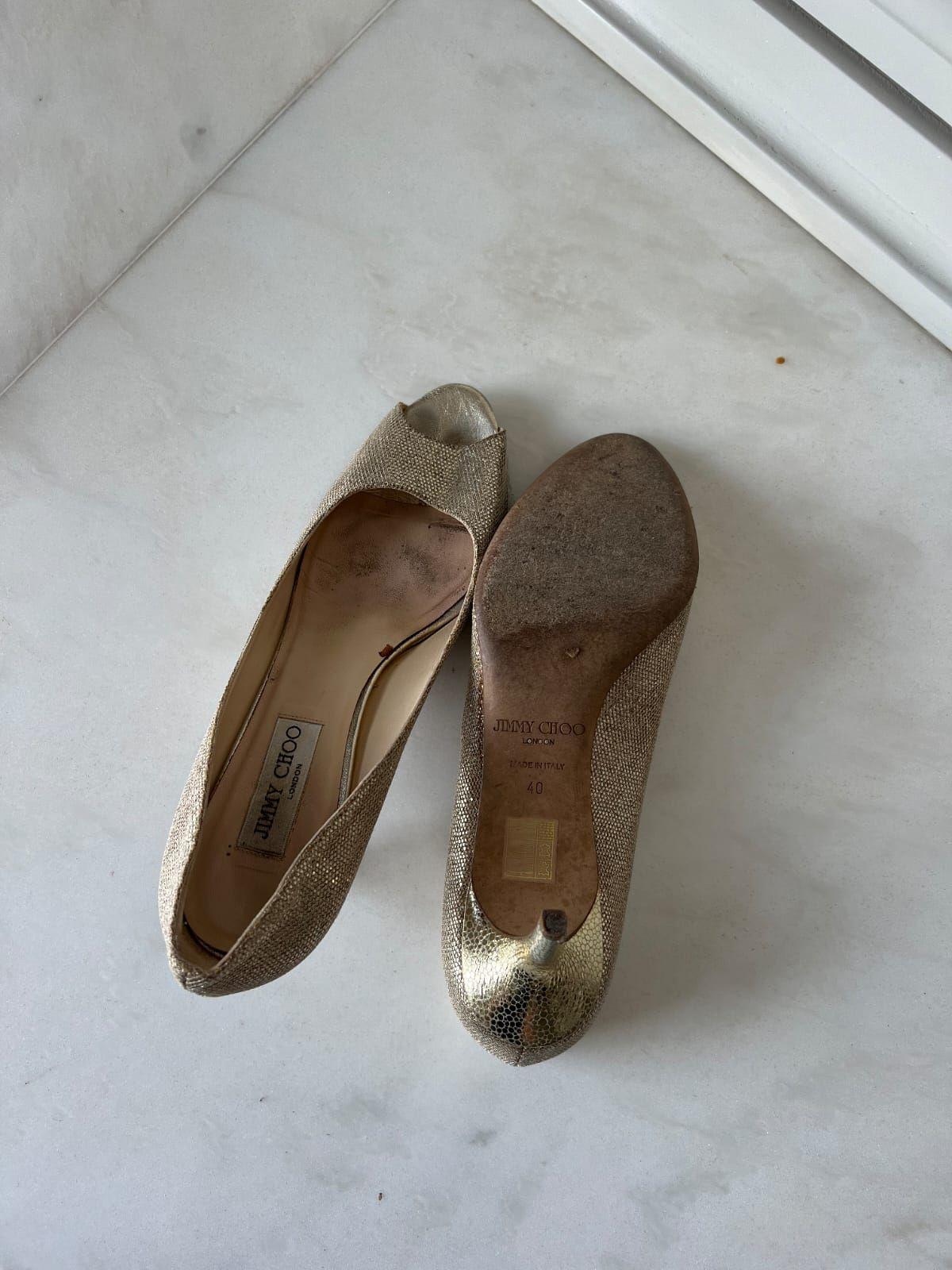 Jimmy Choo peep-toe kitten pumps thumbnail 3
