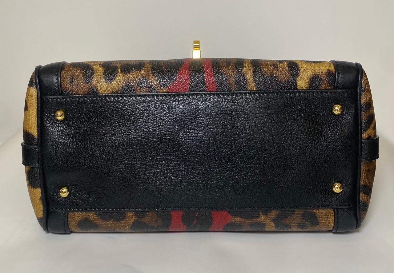 Dolce & Gabbana Leopard print top handle bag thumbnail 3