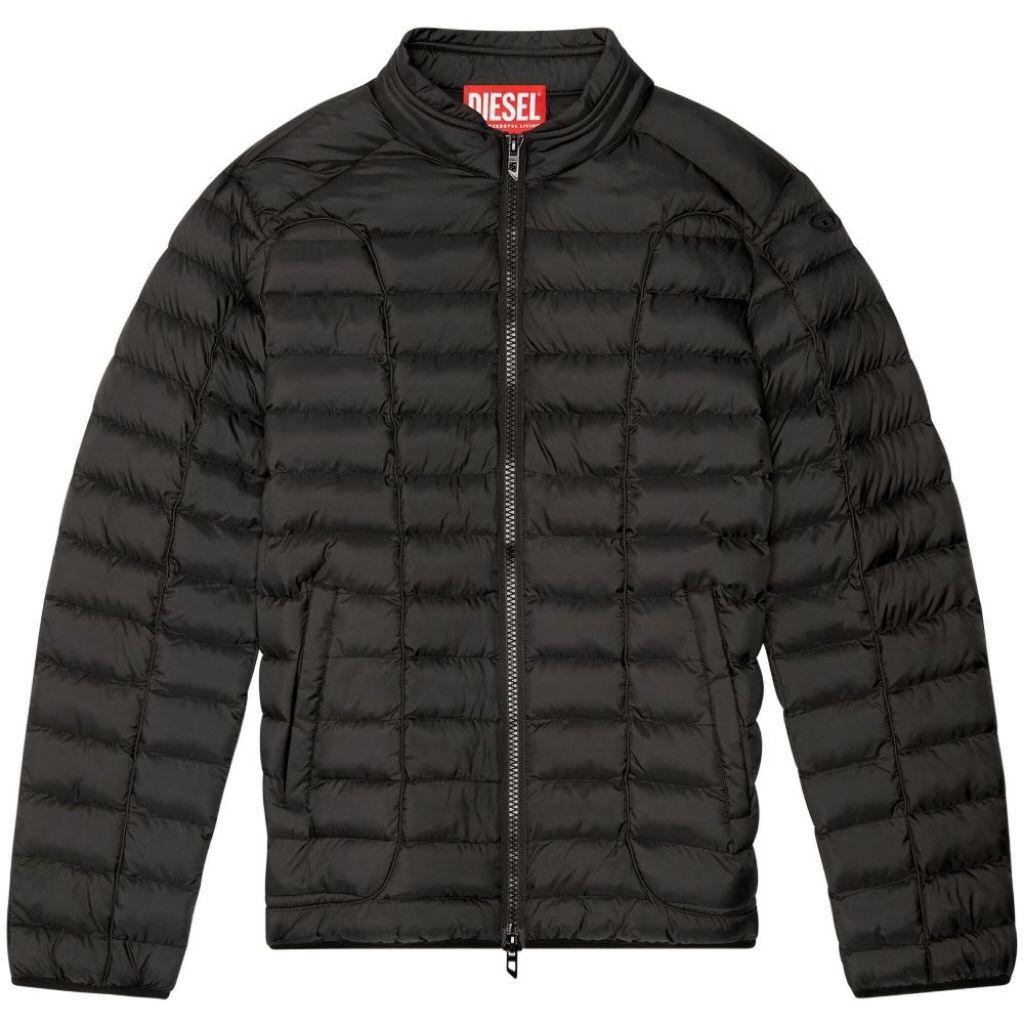 DIESEL hooded puffer jacket