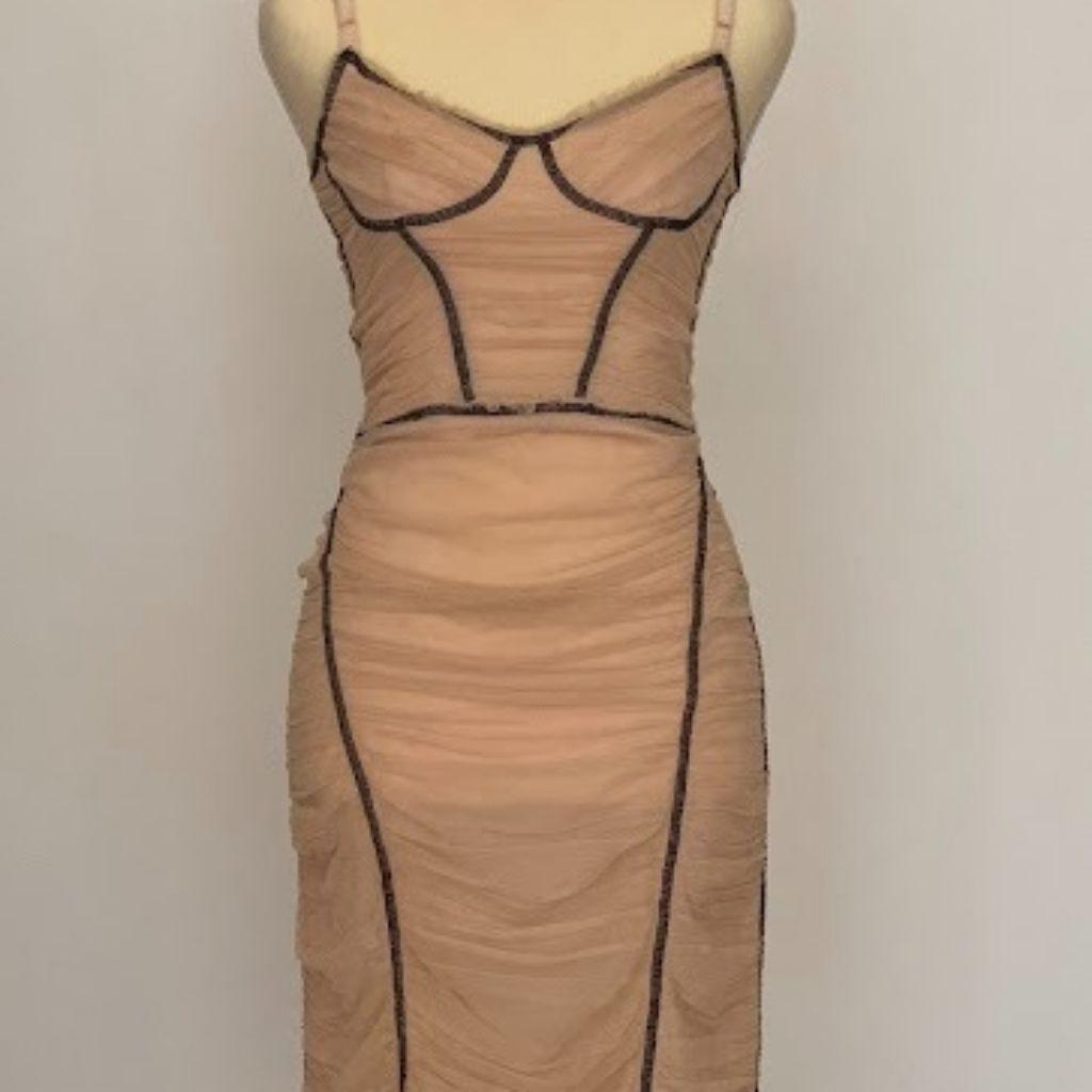 Dolce and Gabbana Tulle Cami Dress