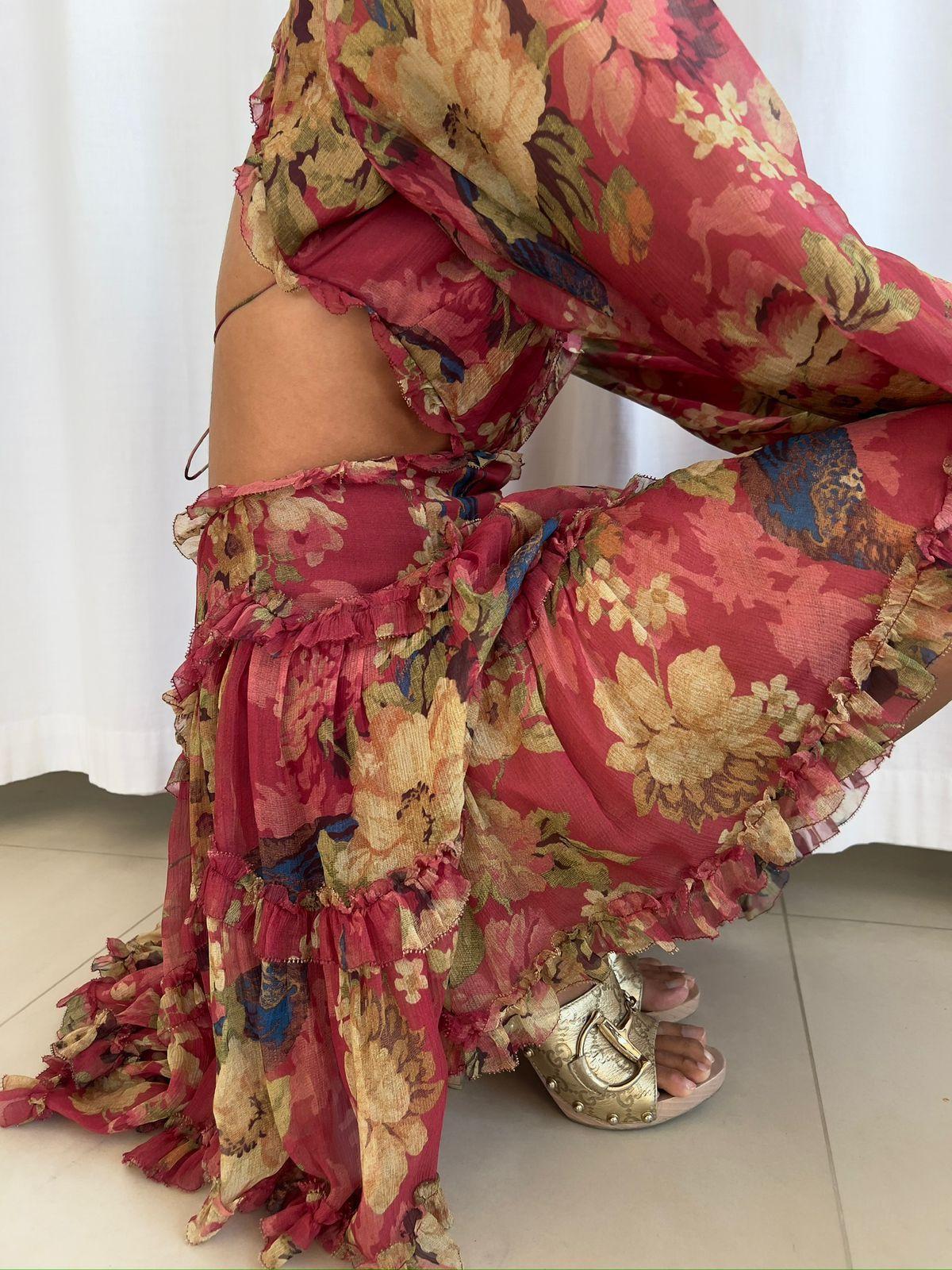 Zimmermann Melody Lace Up Short Dress thumbnail 3