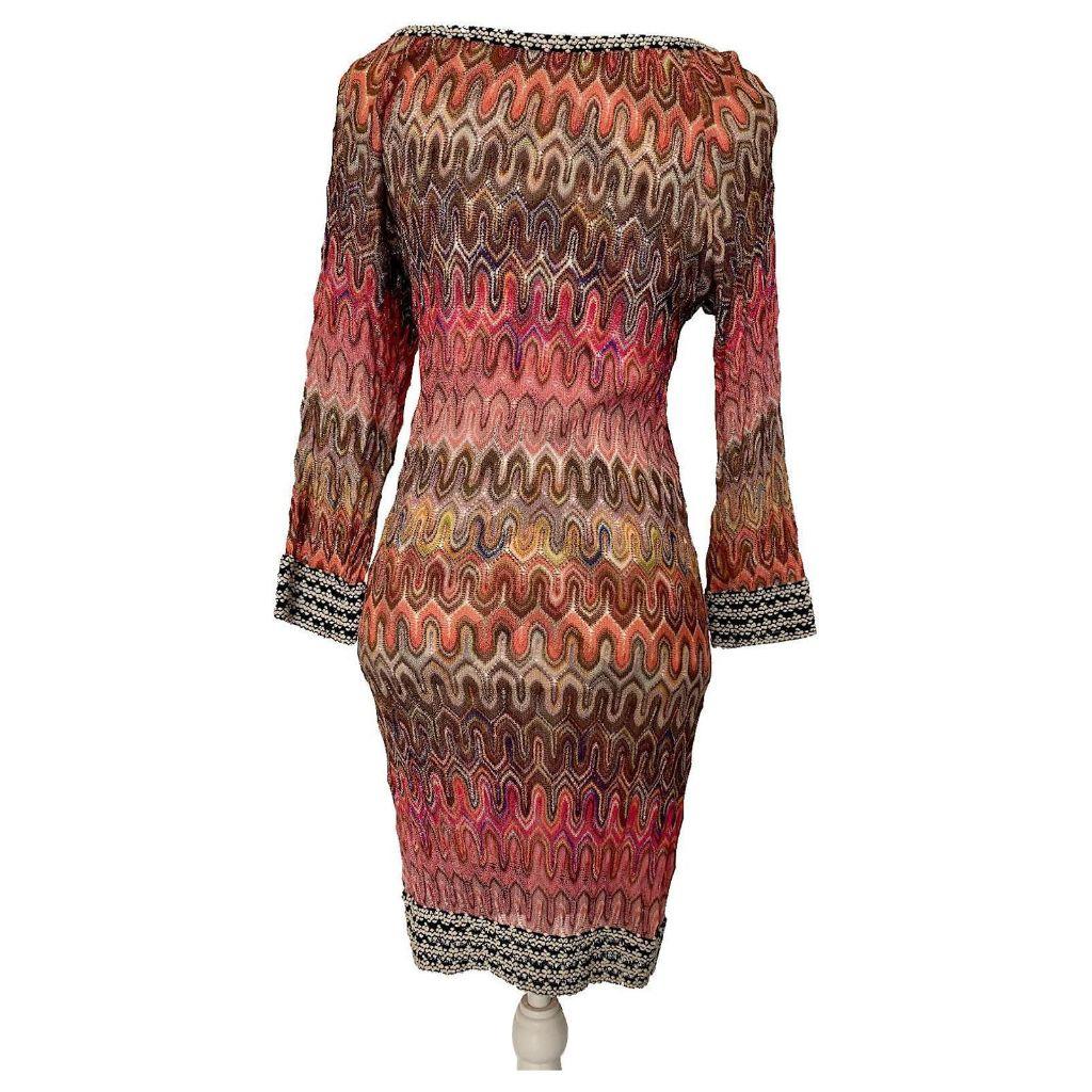 Missoni zigzag pattern dress