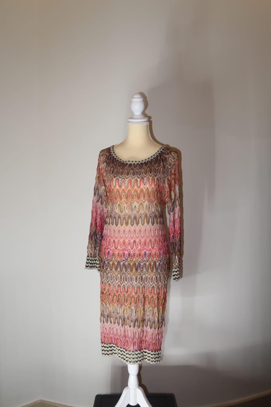 Missoni zigzag pattern dress thumbnail 4