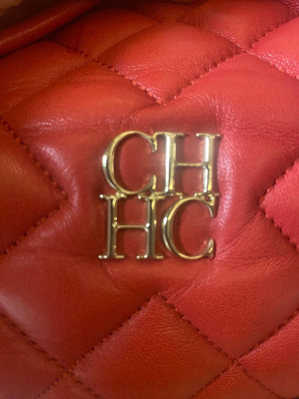 Carolina Herrera Leather Bucket Bag thumbnail 2
