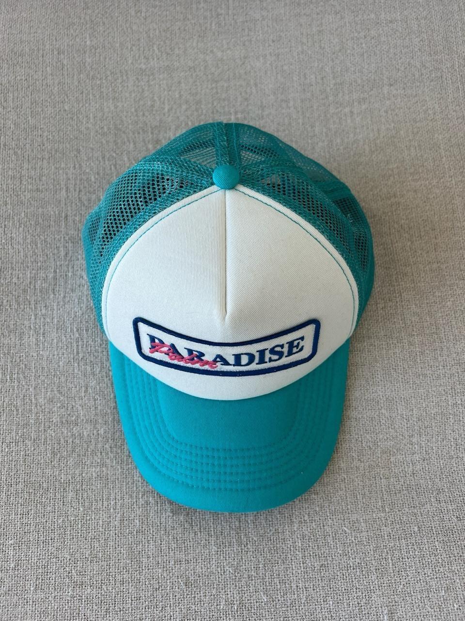 Palm Angels Trucker Hat 'Light Blue' thumbnail 2