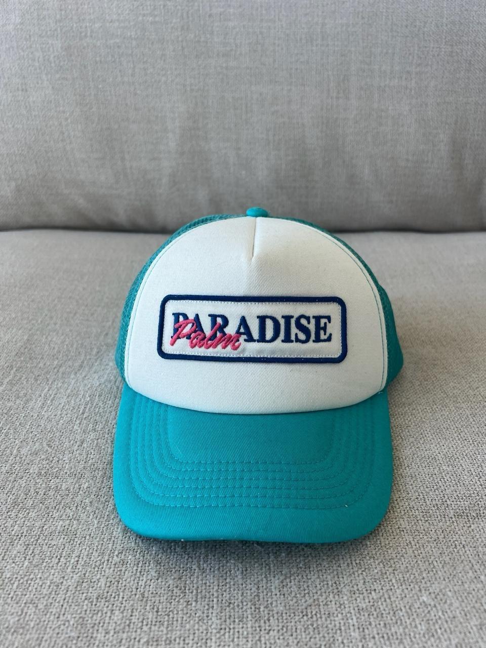 Palm Angels Trucker Hat 'Light Blue' thumbnail 3
