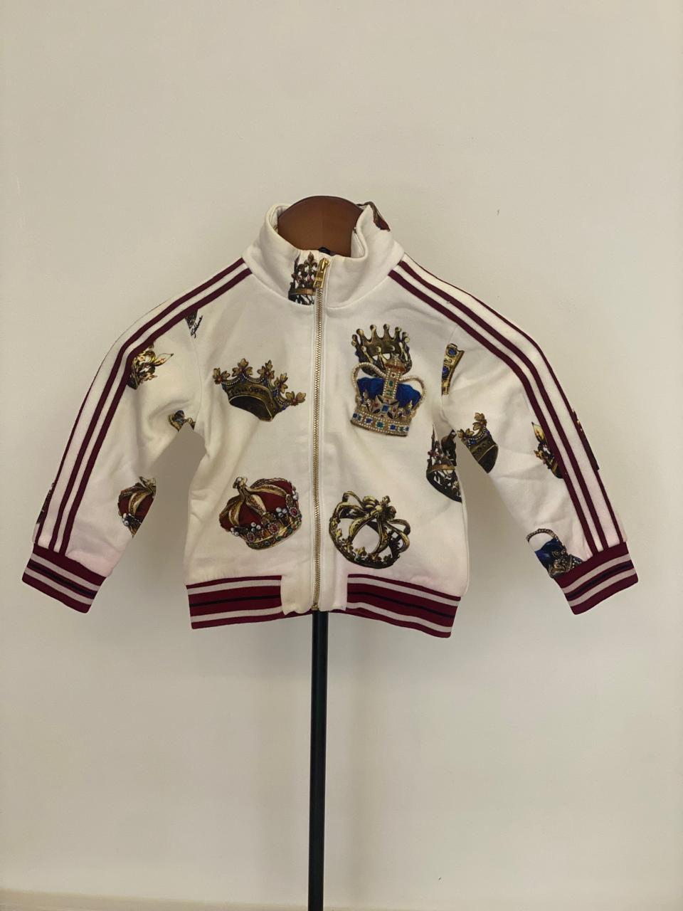 Dolce & Gabbana White Crown Printed Set thumbnail 2