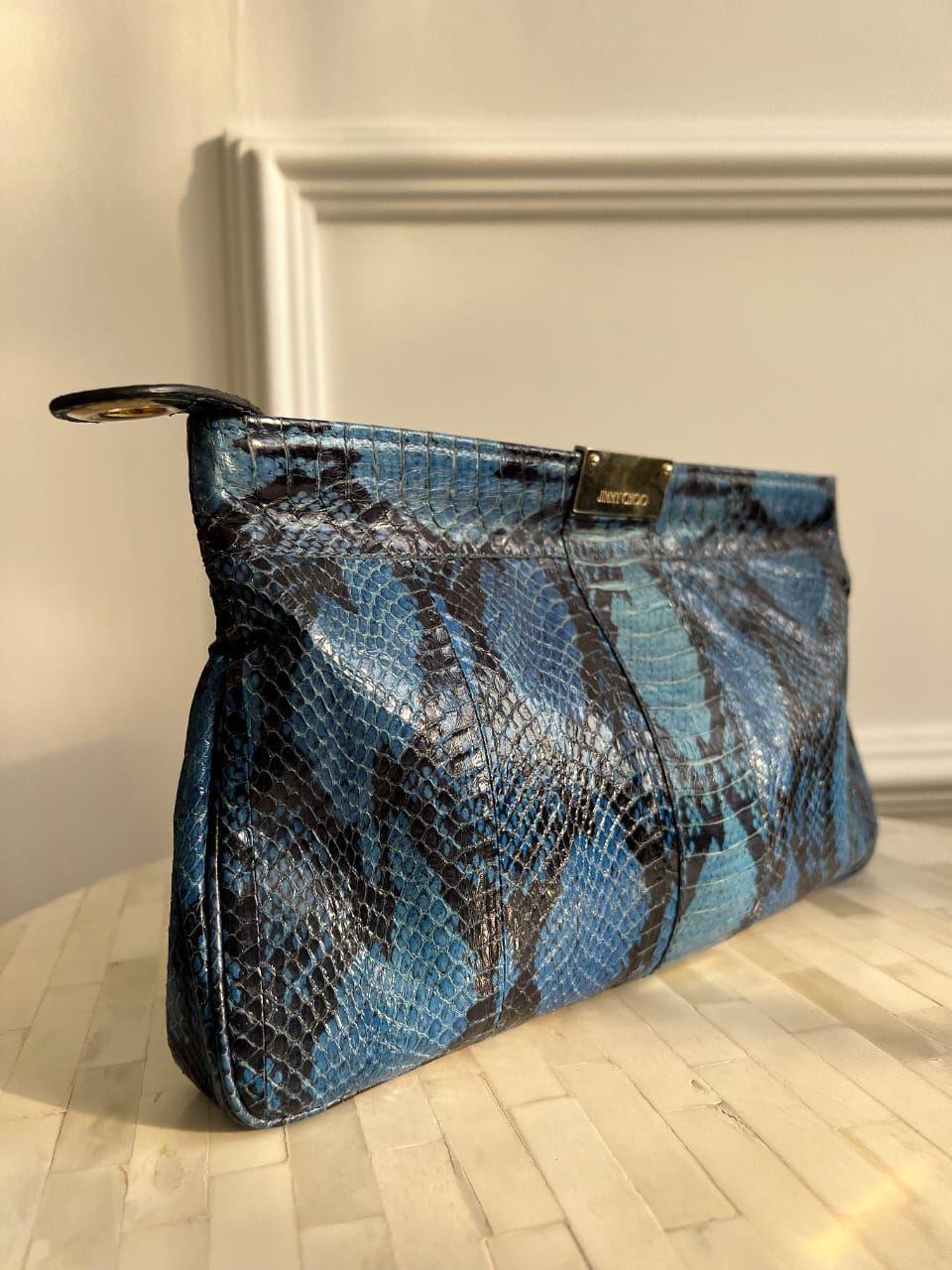 Jimmy Choo Phyton Clutch bag thumbnail 2