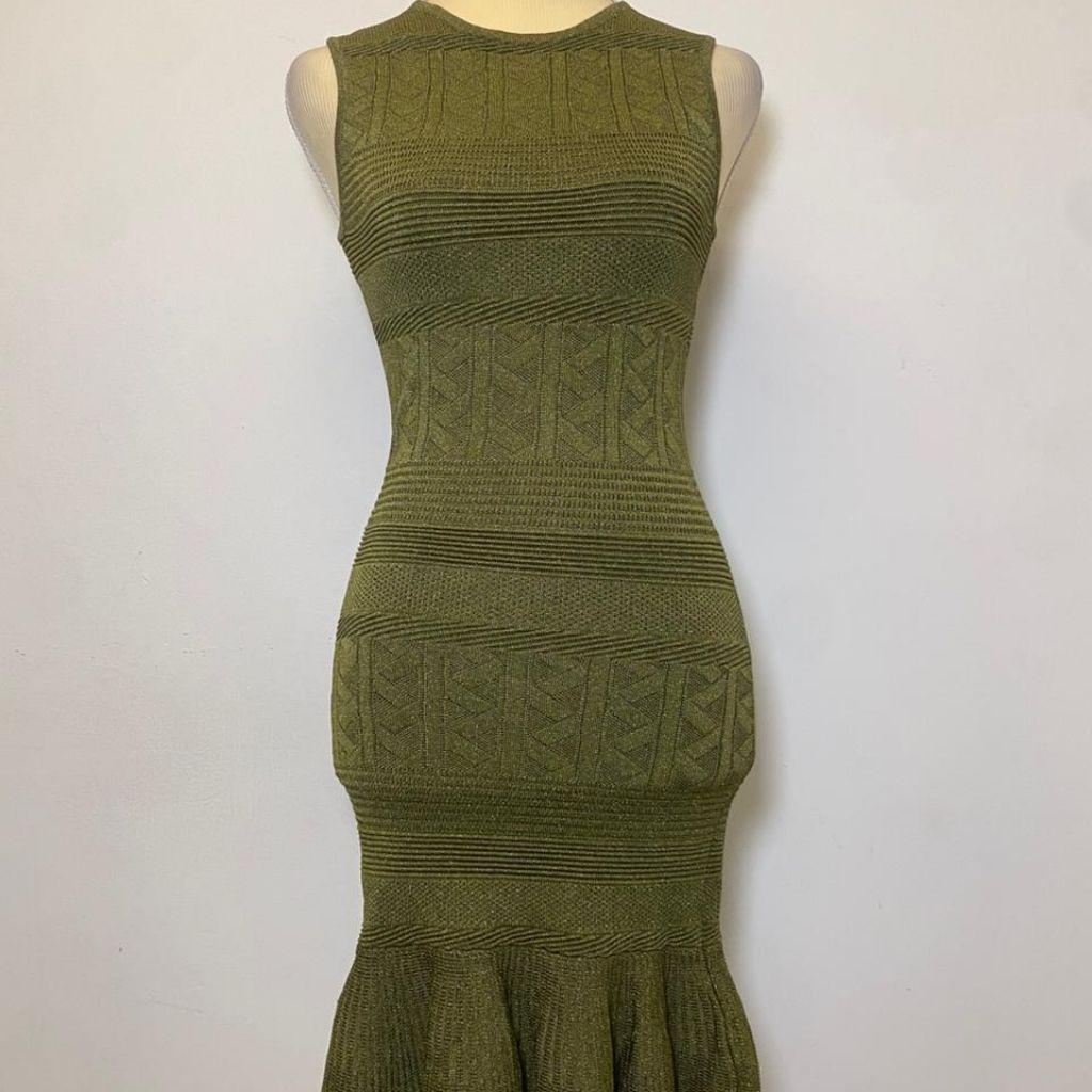Ronny Kobo Ruffle Dress