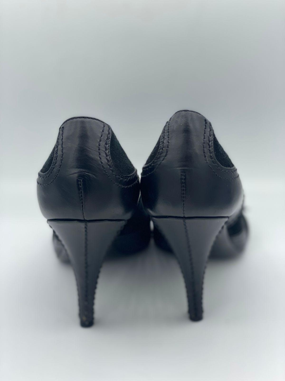 Dior Black Gaucho Buckle Pumps thumbnail 2