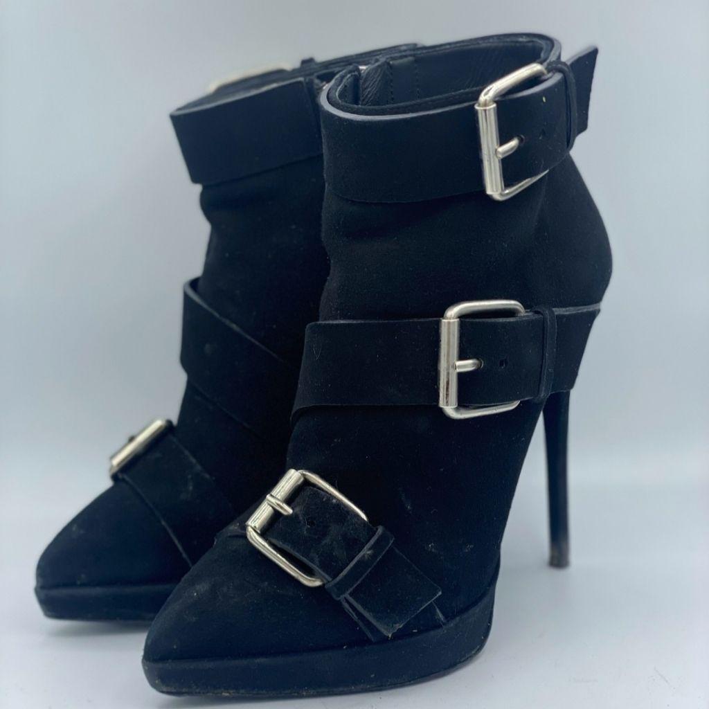 Giuseppe Zanotti Black Suede Boots
