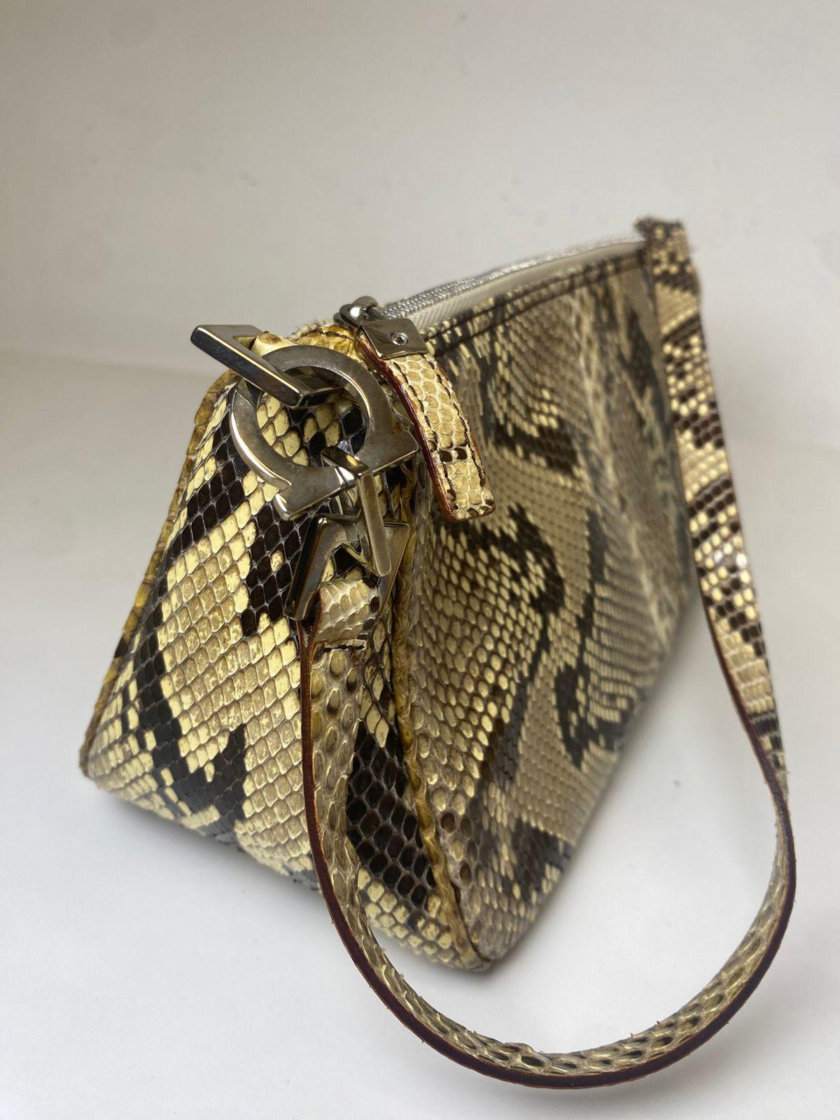 Salvatore Ferragamo handle bag animal print thumbnail 2