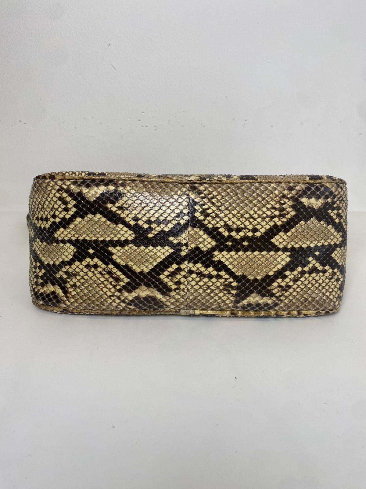 Salvatore Ferragamo handle bag animal print thumbnail 4