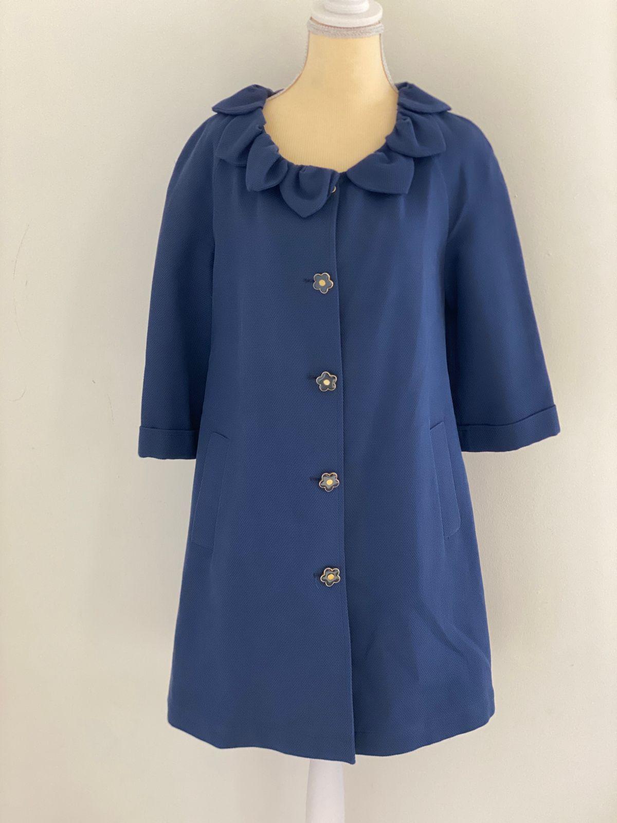 Red Moschino neck coat jacket thumbnail 3
