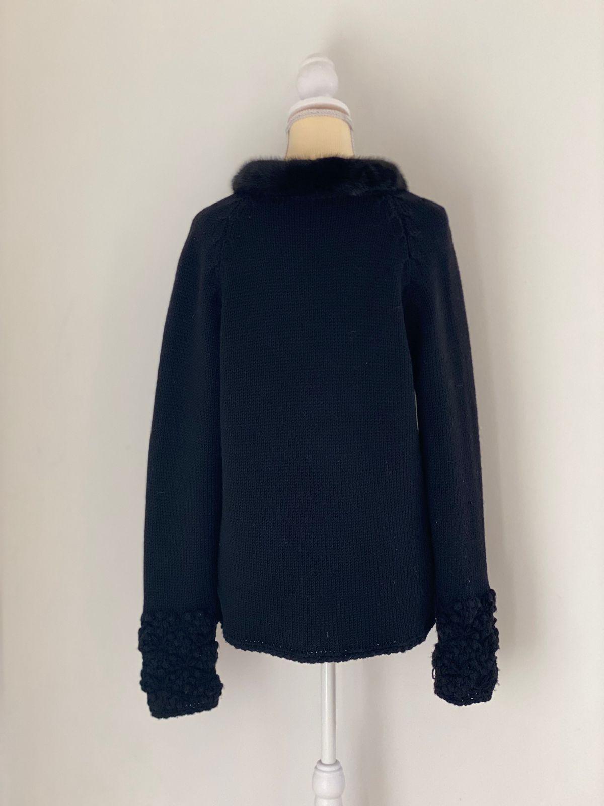 Blumarine black cardigan thumbnail 2