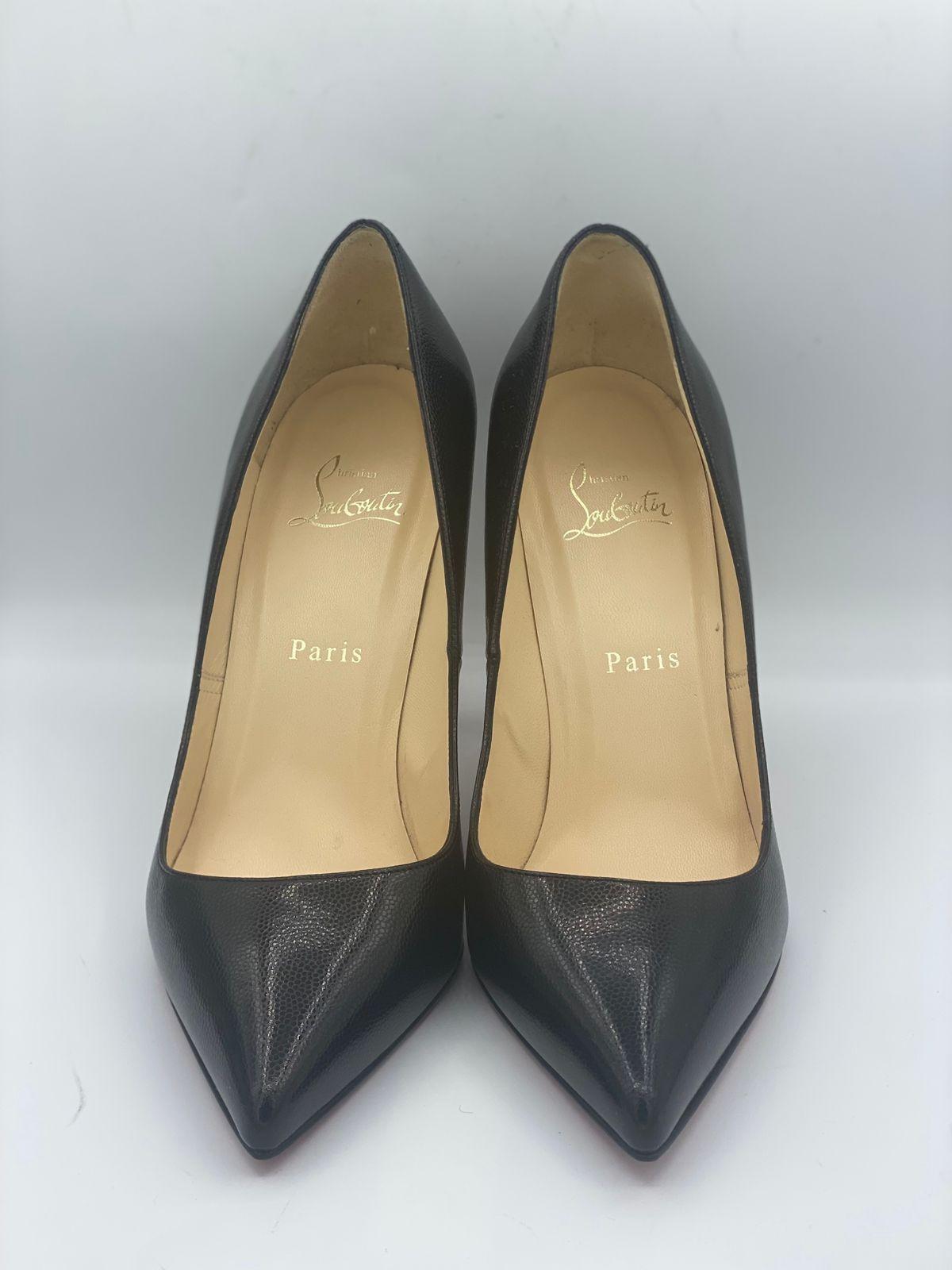 Christian Louboutin Black Leather size 39 thumbnail 3