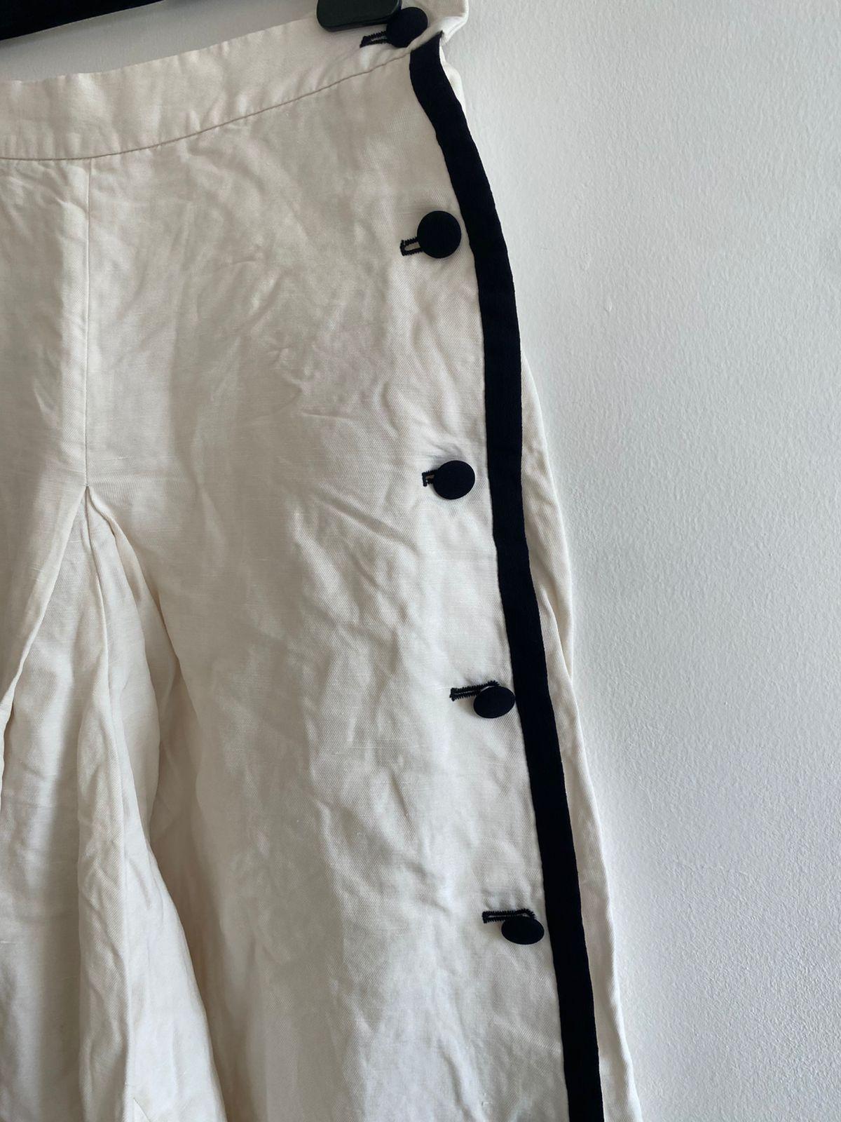 Max Mara white culottes thumbnail 3
