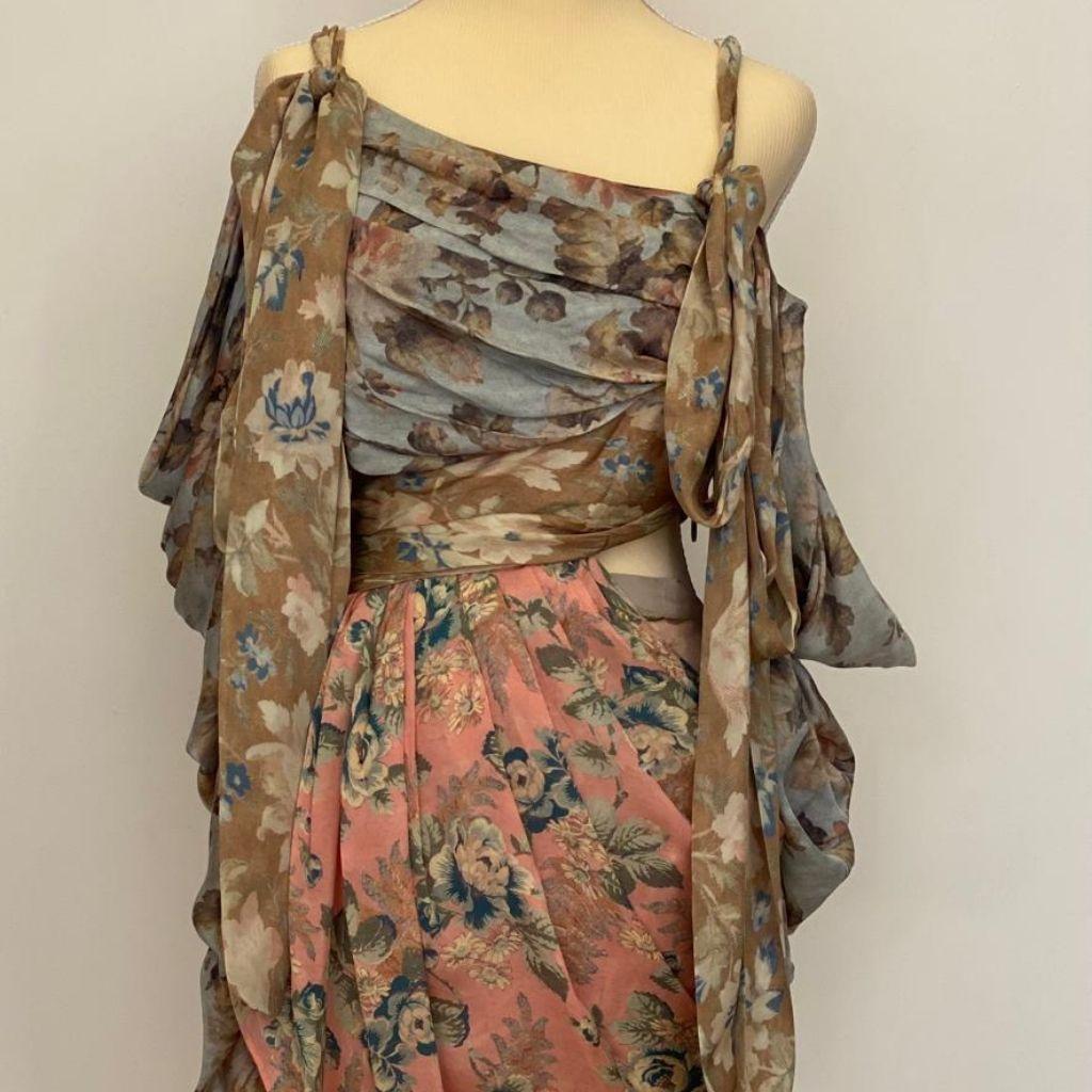 Zimmermann Unbridled Elixir Silk Mini Dress thumbnail 1