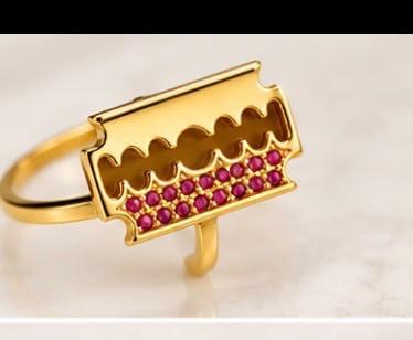 Razor blade ring thumbnail 3