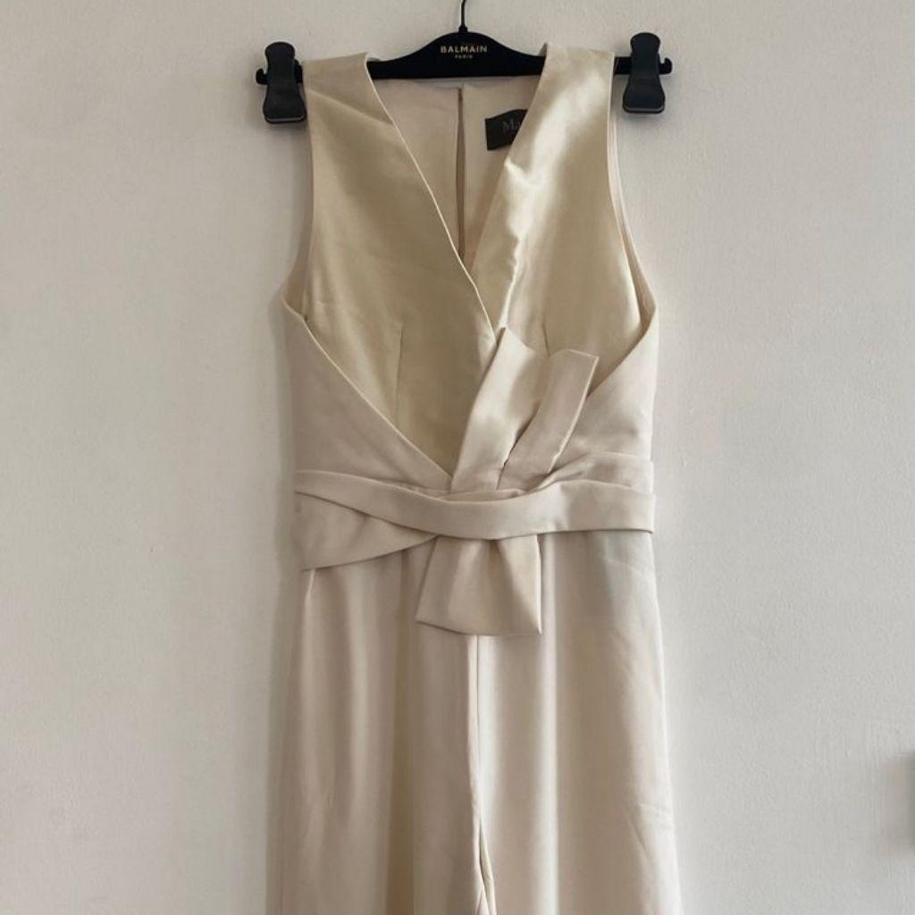 Max Mara White Jumpsuit